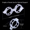 Plastic Trellis Plant Support Clips for Support, Grape and Tomato Vine, Vegetables Plants, Garden Clips to Grow Upright
