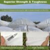 High Quality clear UV Resistant Greenhouse Plastic Film Roll , Used for Vegetable Cultivation