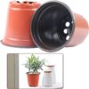 Double Color Plastic Grow Box Fall Resistant Seedling Tray Garden Jardineria Plant Nursery Flower Seedling Pots for Home
