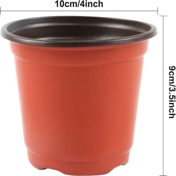 Double Color Plastic Grow Box Fall Resistant Seedling Tray Garden Jardineria Plant Nursery Flower Seedling Pots for Home