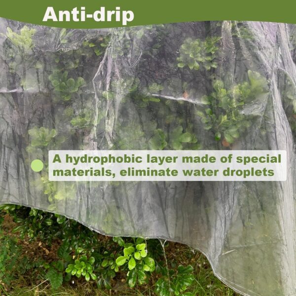 High Quality clear UV Resistant Greenhouse Plastic Film Roll , Used for Vegetable Cultivation