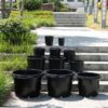 Promotion Durable 1 to 25 Gallon Black Plastic Planter Plant Flower Seedling Nursery Pots