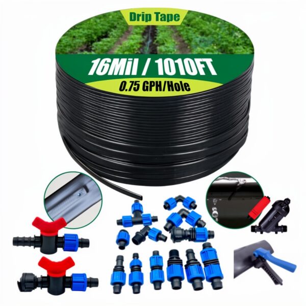 Farm Garden Drip Irrigation System Agriculture 16mm Drip Irrigation Pipe Drip Line