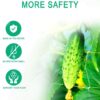 Heavy Duty Trellis Netting Roll - 79''x328' Plastic Plant Trellis Net for Climbing Plants
