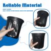 Gallon Plant Nursery Pots,Plastic Seedling Pot with Drainage Holes,Flexible Garden Flower Plant Container for Potting,Succulents,Cuttings,Transplanting,Black