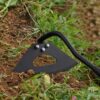 Hoe Garden Tool, Hollow Hoe with 29-85 Inch Long Handle, Adjustable Manual Weeder Heavy Duty Garden Hoe for Weeding, Digging, Hoeing, Cutting and Loosing Soil