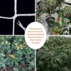 Nylon Trellis Netting Roll 5 x 350 ft, 6 Inch Soft Mesh, Heavy Duty Reinforced Garden Plant Support Mesh for Vertical Growing, Climbing Plants