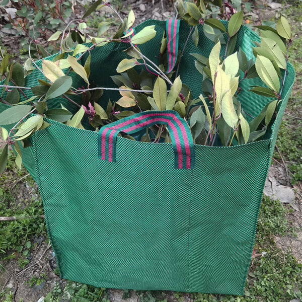 Cross-Border Large-Capacity Square Garden Leaves Collecting Bag for Courtyard Use Model 06