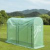 High Quality Waterproof Uv Protect Sustainable Plastic Planting House Green House Metal Frame Agriculture Greenhouse