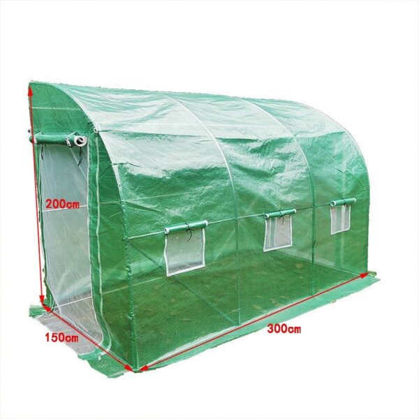 UV Resistant Waterproof Walk-In Indoor Gardening Greenhouse Powder Coated Steel for Home Garden Eco-Friendly Easily Assembled