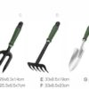 Agriculture Small 3 Prong Garden Digging Fork Garden Tools Planting Hand Fork