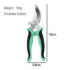 Professional Bypass Hand Tools Tree Pruner Pruning Shears Branch Trimming Electrician Scissor Graft Scissors for Garden