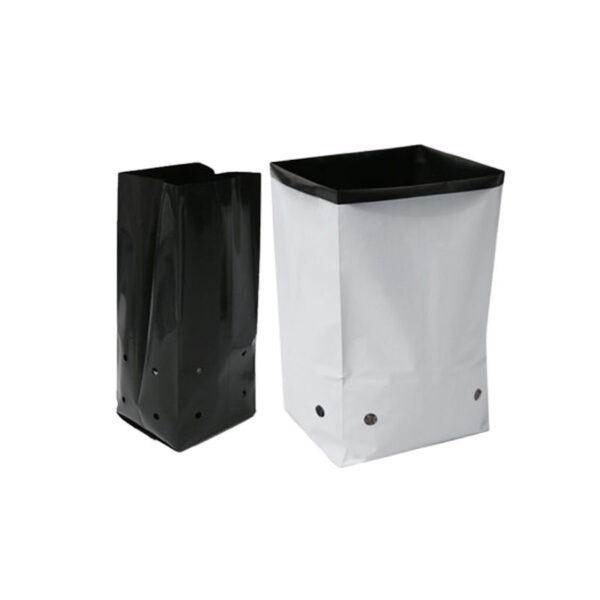 Stand-Up Square PE Plastic Backyard Nursery Greenhouse Grow Bags for Agriculture Farm Plants Garden Balcony Seedling Cultivation