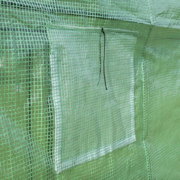 High Quality Waterproof Uv Protect Sustainable Plastic Planting House Green House Metal Frame Agriculture Greenhouse