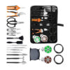 Gardening 20 Pcs Bonsai Tree Tools  for Trimming Storage Pruning Shears Scissors Potting Flower & Planters Set