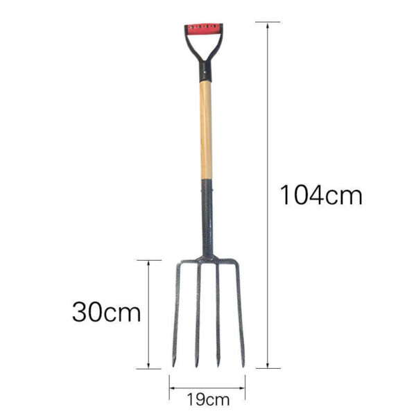 High Quality Garden Supplies Handled Garden Shovel Spade and Hand Digging Tools Fork