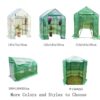 Portable Small Mini Garden Tunnel Green House Plastic Film Home PC Vintage Polytunnel Greenhouse Kits Backyard Greenhouse
