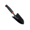 Heavy Duty Carbon Steel Garden Hand Shovel with Ergonomic Grip - Stronger Than Stainless Steel