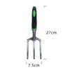 Hand Weeder Fork Tool – Rust Resistant High Carbon Steel – Ergonomic Handle – Great for Planting, Spreading Mulch, Weeding, Loosening & Transplanting Soil