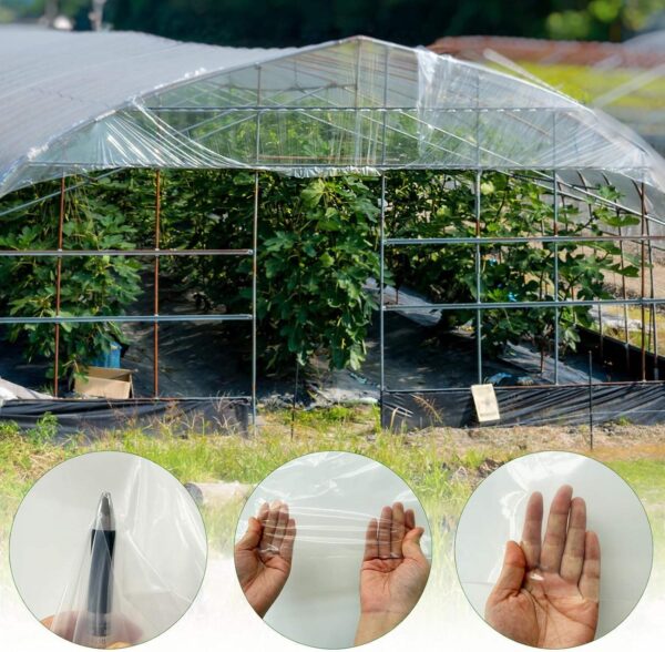 Clear Heavy Duty Greenhouse Film & Plastic Sheeting for Farm/Garden Floor Protection