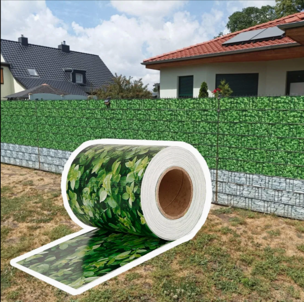 450gsm 650gsm 19cm X 35m Zaun Sichtschutzstreifen Garden Privacy Pvc Strip Tarpaulin Screen Fence Roll