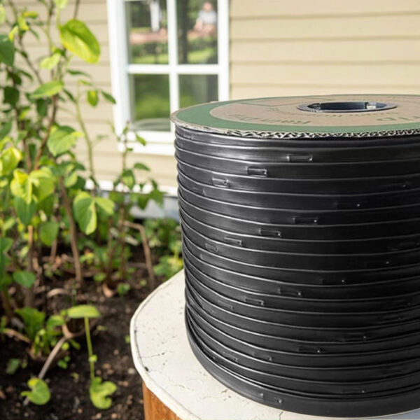 Flexible PE Drip Irrigation Hose 8-Inch Main Water Supply Pipe with Roll Packaging Plastic Dripper Tape