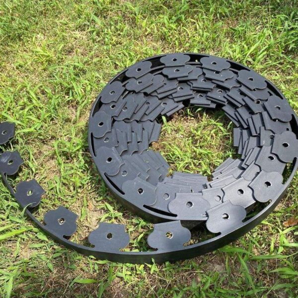 Extruded Plastic Fence Border Garden Landscape Lawn Edge Grass Stone Isolation Belt OEM Brand