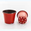 Cheapest PP Plant Nursery Double Color Flower Pot for Greenhouse and Garden