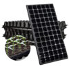 Durable 128 Cells 105 Holes Seed Planting Plastic PET Nursery Trays Reusable Hydroponic Plant Growing Trays