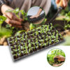 Durable 128 Cells 105 Holes Seed Planting Plastic PET Nursery Trays Reusable Hydroponic Plant Growing Trays