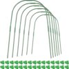 Gardening Plant Support DIY Greenhouse Vegetable Planting Arch Tunnel Pole Bend Pipe Frame Splicing Warm Plastic