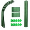 Gardening Plant Support DIY Greenhouse Vegetable Planting Arch Tunnel Pole Bend Pipe Frame Splicing Warm Plastic