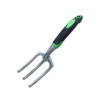 Hand Weeder Fork Tool – Rust Resistant High Carbon Steel – Ergonomic Handle – Great for Planting, Spreading Mulch, Weeding, Loosening & Transplanting Soil