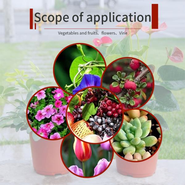 Cheapest PP Plant Nursery Double Color Flower Pot for Greenhouse and Garden