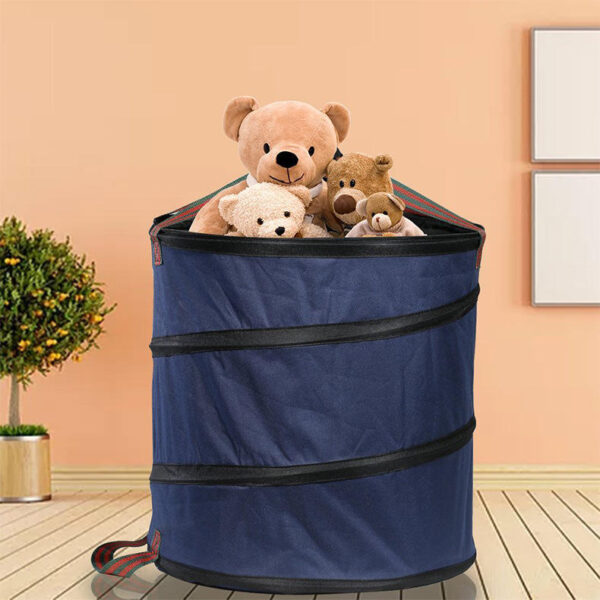 Garden Waste Leaf Bag Waterproof Reusable Popup Heavy Duty Leaf Collector Garden Waste Bag