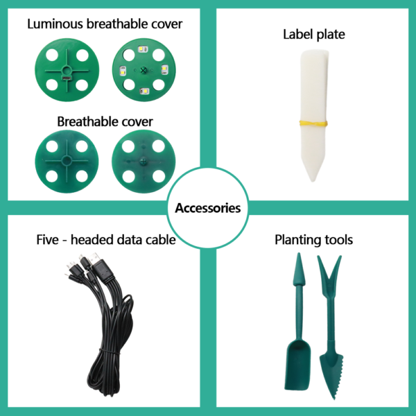 Round and Square Seeding Box 6 Cells 12 Cells 15 Cells 24 Cells for Seedling Nursery for Vegetable and Flowers Seeding