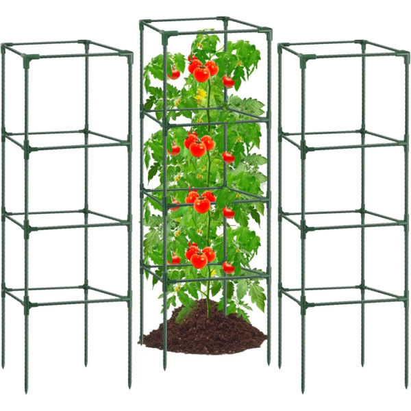 Tomato Cage Trellis Tomatoes Plant Stakes Support Plant Cages Trellis for Garden Climbing Vegetables