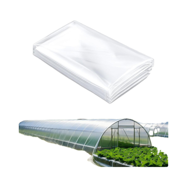 Greenhouse Plastic Sheeting 6 Mil Clear UV Resistant Polyethylene Film Made China for Farms Agriculture