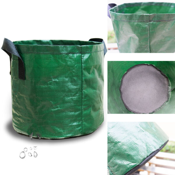New Style Factory Price Nursery Bag 1/2/3/5/7/10 Gallon Plastic PE Grow Bag with Handles