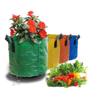 New Style Factory Price Nursery Bag 1/2/3/5/7/10 Gallon Plastic PE Grow Bag with Handles