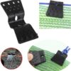 Green Butterfly Garden Clamps, Reusable Greenhouse Shade Cloth Fix Clamp for Garden or Outdoor Agricultural Netting Fabric Accessories