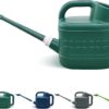 2 Gallon Watering Can, Garden Watering Can Outdoor, Plant Water Can with Removable Long Spout and Stainless Steel Sprinkler Head, Large Plastic Outdoor Watering Cans for Gardening Flower Plants