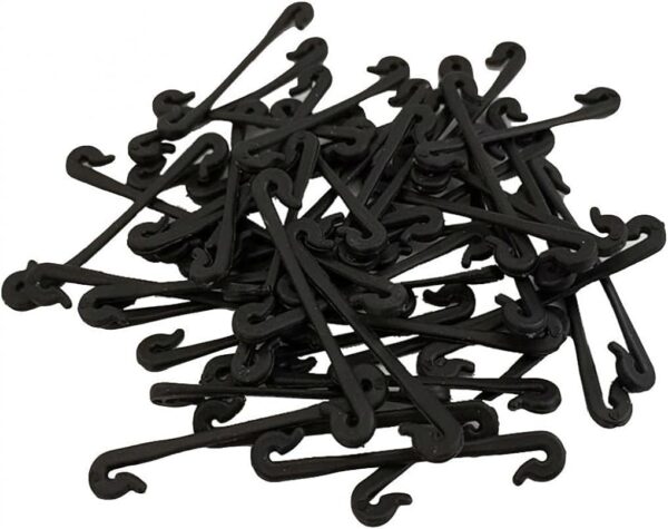 Grape Vine Trellis Clips - Agricultural Plant Plastic Rope Vine Tied Fixed Buckle Hook Tie Belt Vegetable and Fruit Tie Wire Frame Belt