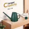 Watering Can for Indoor Outdoor Plants, Modern Small Watering Cans with Removable Nozzle, Long Spout Watering Can for Indoor Bonsai Plants Garden Flowers 1/2 Gallon 1.8L