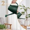 Watering Can for Indoor Outdoor Plants, Modern Small Watering Cans with Removable Nozzle, Long Spout Watering Can for Indoor Bonsai Plants Garden Flowers 1/2 Gallon 1.8L
