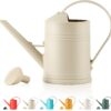Watering Can for Indoor Plants, Flower Watering Can, Plastic Water Can for Plants with Sprinkler Head 1/2 Gallons