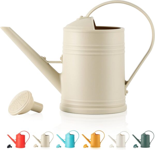 Watering Can for Indoor Plants, Flower Watering Can, Plastic Water Can for Plants with Sprinkler Head 1/2 Gallons