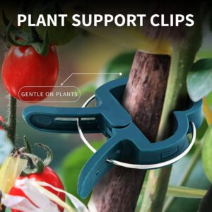 Greenhouse Plant Fastener Securing Clip Branches Vines Fixing Clamp Seedling Support Grafting Clip