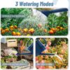 2 Gallon Watering Can, Outdoor Watering Can for Plants, Garden Water Can with Removable Long Spout and Stainless Steel Sprinkler Head, Large Water Can for Greenhouse