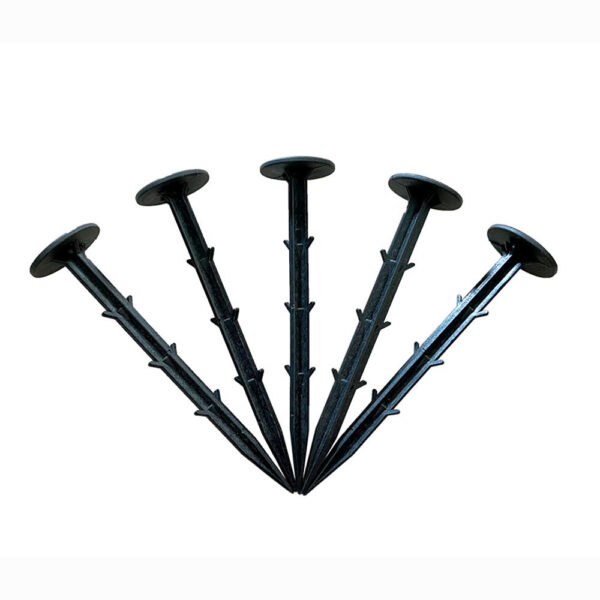 Durable Reusable HDPE Material Ground Nails  for Garden Landscape Lawn Edging